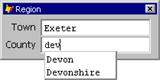 Visual Fox Pro textbox with autocomplete.